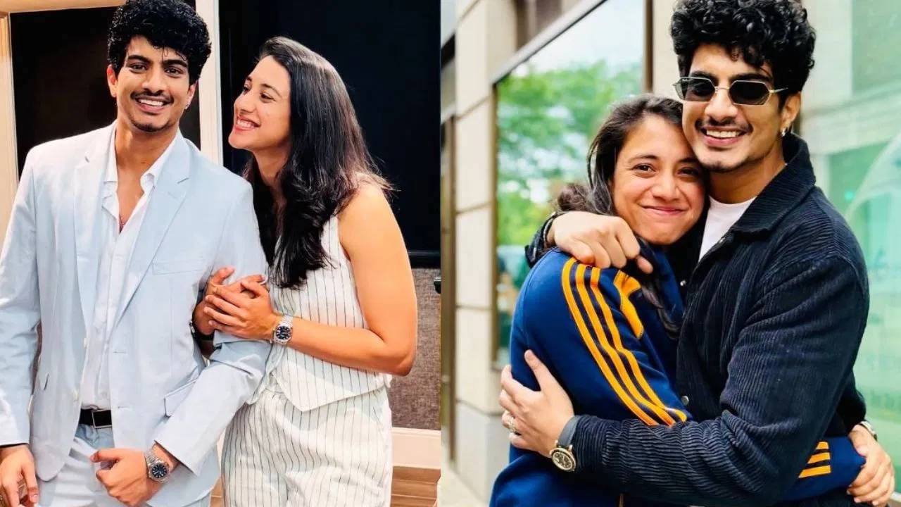 स्मृती मंधाना आणि पलाश गेल्या काही महिन्यांपासून एकमेकांना डेट करत आहेत. मिडिया रिपोर्टनुसार, लवकरच दोघेही लग्नबंधनात अडकणार आहेत. पलाश मुच्छलने एका कार्यक्रमात मीडियाशी चर्चा करताना सांगितलं की, 'लवकरच ती इंदुरची सून होणार आहे. बस इतकं सांगू इच्छितो.' (PHOTO CREDIT- INSTAGRAM)