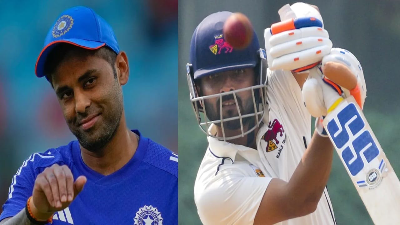 Ajinkya Rahane : झिरोवर आऊट, तरीही अजिंक्य रहाणे याची रेकॉर्ड ब्रेक कामगिरी, सूर्याला पछाडलं Ajinkya Rahane : झिरोवर आऊट, तरीही अजिंक्य रहाणे याची रेकॉर्ड ब्रेक कामगिरी, सूर्याला पछाडलं