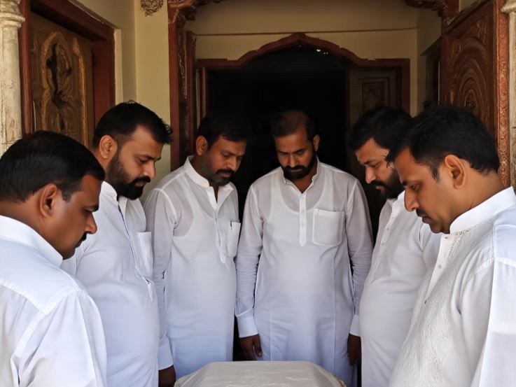 त्यामुळेच अंत्यसंस्कारवेळी पांढऱ्या रंगाचे कपडे का परिधान केले जातात, असे विचारले जाते. खरं म्हणजे पांढरा रंग शांती, पवित्रता आणि आध्यात्मिक ज्ञानाचे प्रतिक मानला जातो. त्यामुळेच हिंदू धर्मात पांढऱ्या रंगाला विशेष महत्त्व आहे. (सांकेतिक फोटो, फोटो सौजन्य- मेटा एआय)