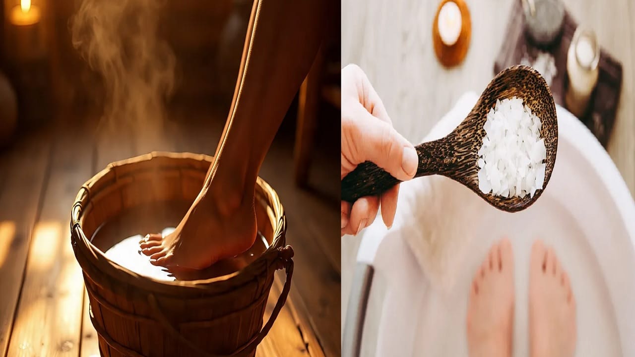 गरम पाण्यात मिठ टाकून पाय बुडवून बसल्यास कोणते आजार बरे होतात?