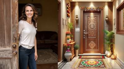 घरातील मुख्य दरवाजा कोणत्या दिशेला असणे सर्वात शुभ मानले जाते? पूर्व, पश्चिम, उत्तर की दक्षिण