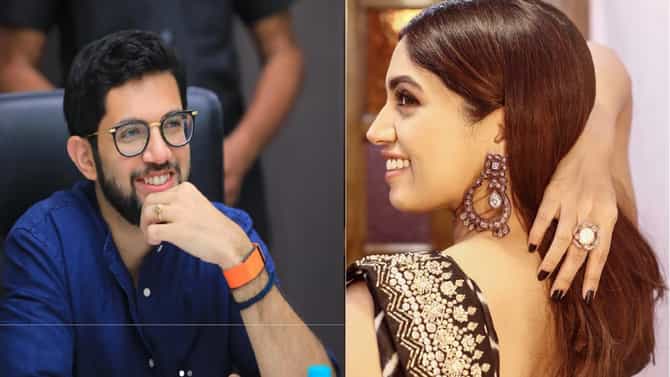 Aditya Thackeray यांच्यासोबत लंच डेटवर प्रसिद्ध अभिनेत्री स्पॉट, दोघांचा व्हिडीओ सर्वत्र व्हायरल