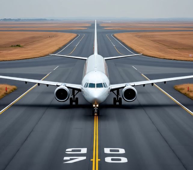 वैमानिक, विमानतळाला नियमांचे काटेकोर पालन करावे लागते. नियमानुसार विमानतळाच्या प्रशासनाला विमानाच्या धावपट्टीवर काही आकडे लिहावे लागतात. या आकड्यांचा खास अर्थ असतो. याच आकड्यांच्या मदतीने वैमानिक विमानाचे टेकऑफ किंवा लँडिंग करतो. (सांकेतिक फोटो, फोटो सौजन्य- मेटा एआय)