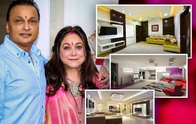 अनिल अंबानी यांचे निवास स्थान पाली हिल परिसरातील आलिशान इमारतीपैकी एक आहे. या इमारतीची उंची ६६ मीटर आहे. बातमीनुसार अनिल अंबानी या इमारतीला १५० मीटर उंच बनवू इच्छीत होते. परंतू त्यांना अधिक उंच इमारत बांधण्यास मंजूरी मिळाली नाही. 