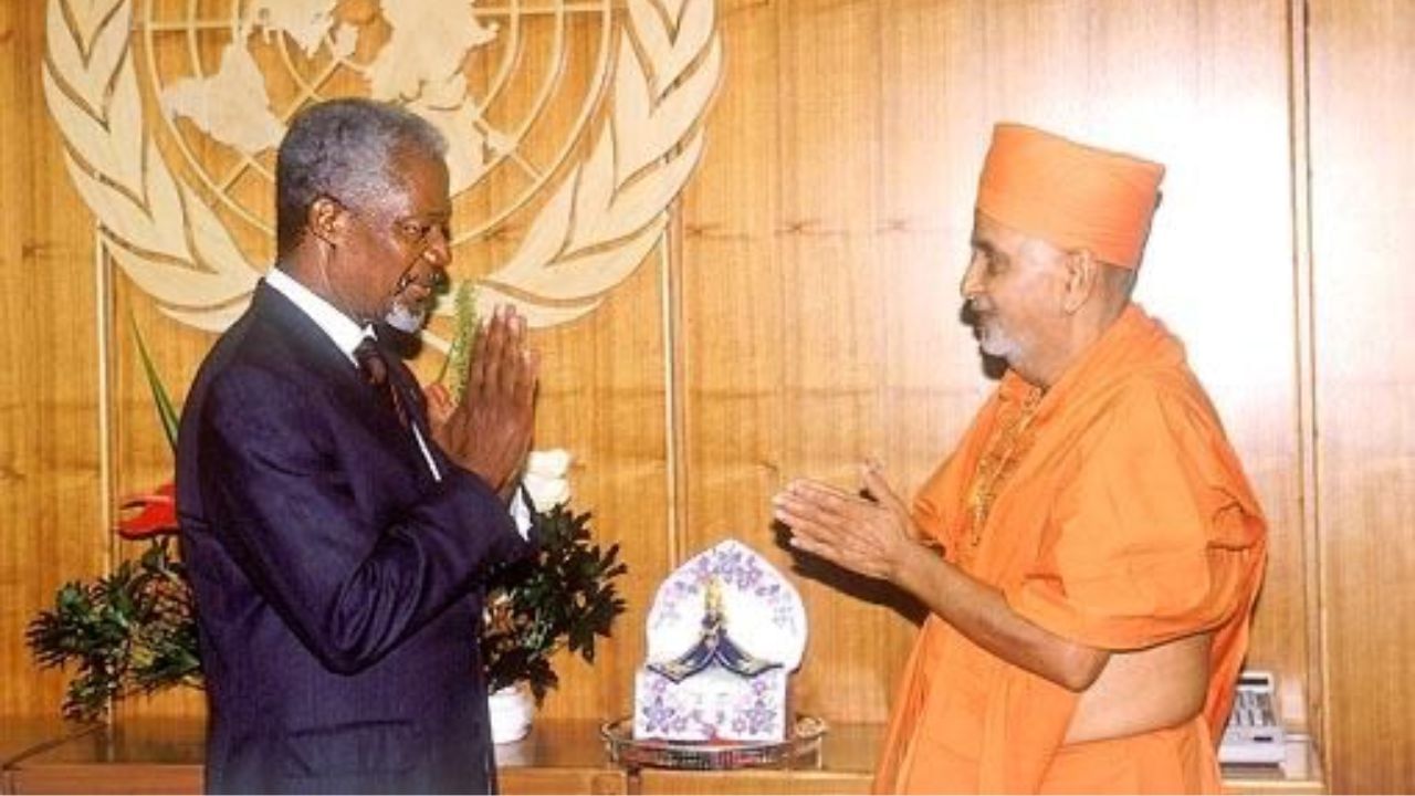 शांती, सेवा आणि मानवतेला नवी दिशा देणारा प्रवास... BAPS आणि संयुक्त राष्ट्र संघाचा संयुक्त उत्सव