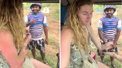 एकट्या परदेशी महिलेला पाहून तरुणाचे विकृत चाळे, व्हायरल झाला धक्कादायक व्हिडीओ