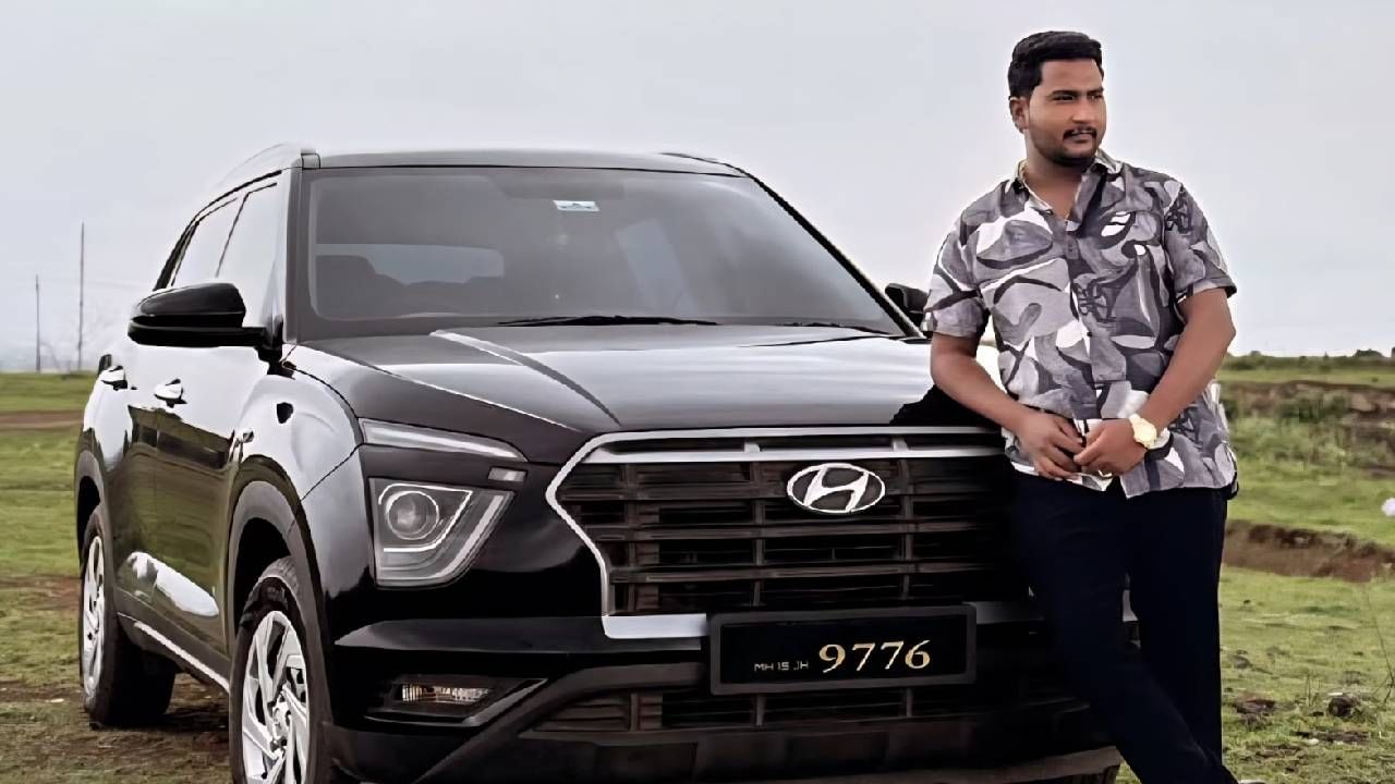 आधी अपघात झाला... तो बसलेला असतानाच कारने पेट घेतला अन्... नगर–मनमाड महामार्गावर भयंकर दुर्घटना, काहीच उरलं नाही