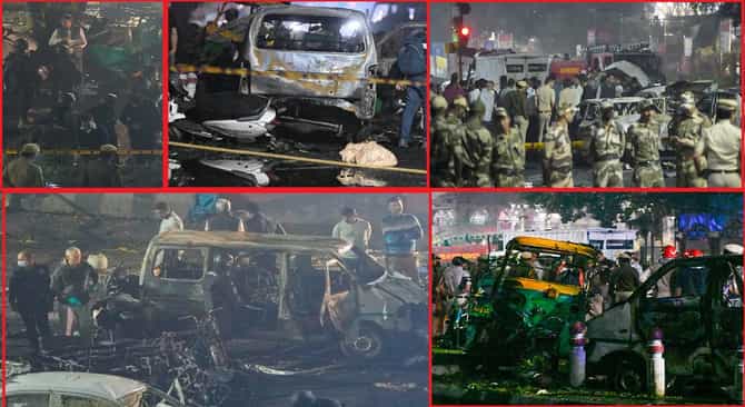 Delhi Lal Fort Blast : 5 महत्त्वाचे मुद्दे आणि त्या संध्याकाळी नक्की काय घडलं