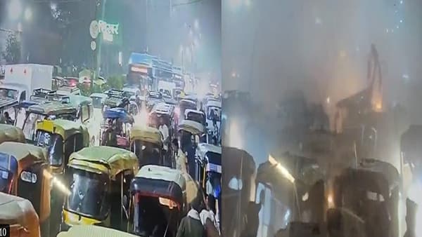 Red Fort Blast : दिल्ली ब्लास्टचा खतरनाक VIDEO समोर, अंगावर काटा येईल, क्षणात हसत्या खेळत्या लोकांच्या उडाल्या चिंधड्या