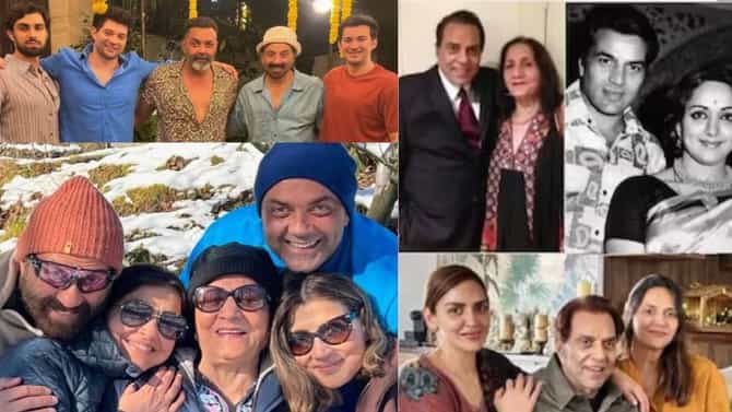 Dharmendra Died : धर्मेंद्र यांचं बॉलिवूडमधील सर्वात मोठं कुटुंब, 2 पत्नी, 6 मुले आणि 13 नातवंडे, दोन मुली दिल्ली तर नातवंडे...