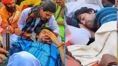 Dhirendra Shastri Health : धीरेंद्र शास्त्रींची बिघडली तब्येत, रस्त्यावर कोसळले, श्वास घेण्यासही त्रास; काय घडलं ?