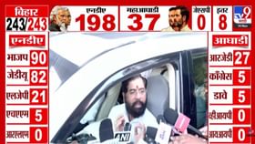 शिंदे म्हणाले, बिहारच्या लाडक्या बहिणींनी दिली लँडस्लाईड व्हिक्ट्री..