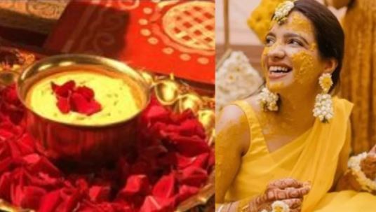 गुरू ग्रहाची कृपादृष्टी असणे हे लग्न सोहळ्यासाठी खूप महत्त्वाचे असते. असे मानले जाते. तसे नसेल तर लग्नात अडचणी येऊ शकतात, म्हणूनच गुरु ग्राहाला प्रसन्न करण्यासाठी हळदी समारंभ पार पाडला, जातो असे म्हटले जाते. 