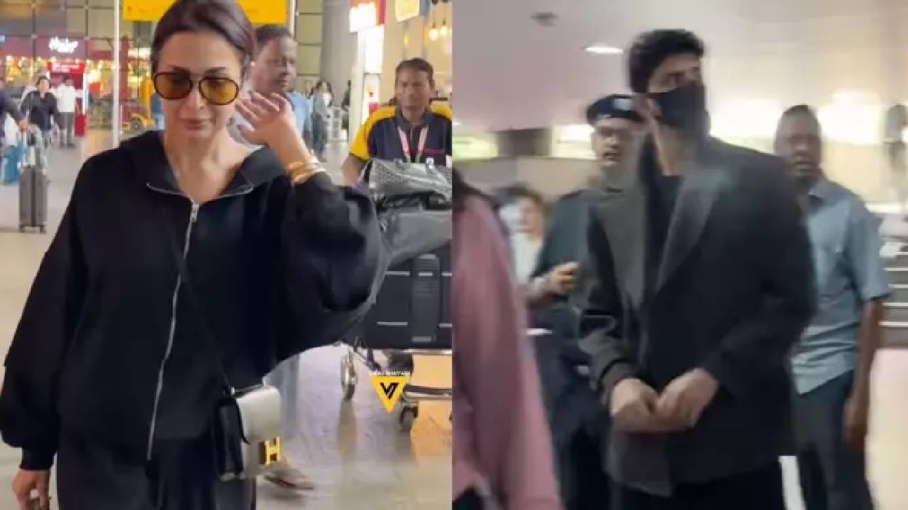 पापाराझींसमोर मलायका आणि हर्षने एकमेकांसोबत चालणं टाळलं होतं. त्यामुळे मलायका पुढे निघून आली आणि हर्ष तिच्या मागून चालत होता. विशेष म्हणजे पार्किंगच्या ठिकामी पोहोचल्यानंतर आधी मलायका एका कारमध्ये बसली आणि काही क्षणांनंतर हर्षसुद्धा त्याच कारमध्ये बसल्याचं पहायला मिळालं. 
