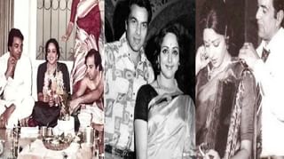 धर्मेंद्र यांचे दुसऱ्या कुटुंबासोबत Unseen फोटो, हेमा आणि दोन मुलींसोबत सुखी संसार