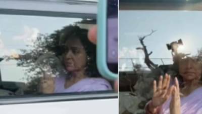 हात जोडले, भावुक झाल्या, हेमा मालिनींचा व्हिडीओ समोर, पती धर्मेंद्र यांच्यावर अंत्यसंस्कार झाल्यानंतर....