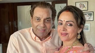 धर्मेंद्र यांच्या फोटोला हार, समोर दिवा…, हेमा मालिनी यांच्या घरातील पहिला फोटो अखेर समोर