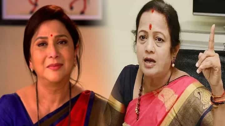 Kishori Pednekar : नको तिथं चोच मारायची... भाजपला खूश नाही केलं तर... निवेदिता सराफ यांच्यावर पेडणेकर भडकल्या Kishori Pednekar : नको तिथं चोच मारायची... भाजपला खूश नाही केलं तर... निवेदिता सराफ यांच्यावर पेडणेकर भडकल्या