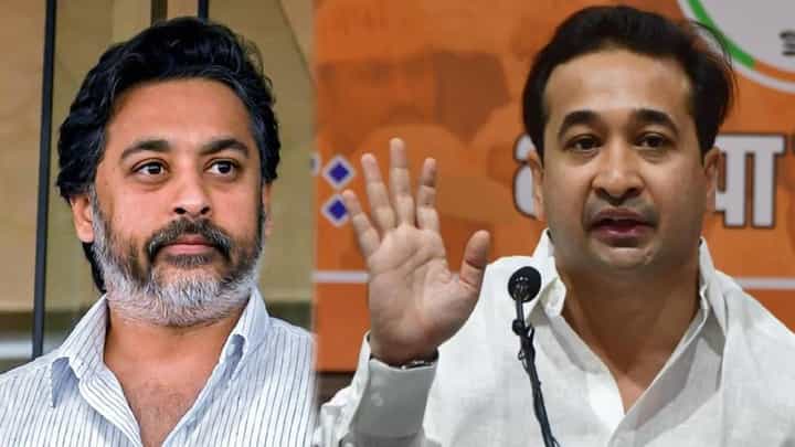Nitesh Rane : निलेश राणे बळीचा बकरा, नितेश राणेंच्या मोठ्या दाव्यानं चर्चांना उधाण, नेमकं काय म्हणाले? Nitesh Rane : निलेश राणे बळीचा बकरा, नितेश राणेंच्या मोठ्या दाव्यानं चर्चांना उधाण, नेमकं काय म्हणाले?