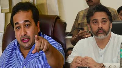 Nitesh Rane : हमाम मैं सब नंगे… घरात पैसे तर चूक काय? जो नियम आम्हाला तोच…. नितेश राणेंचं सडेतोड उत्तर