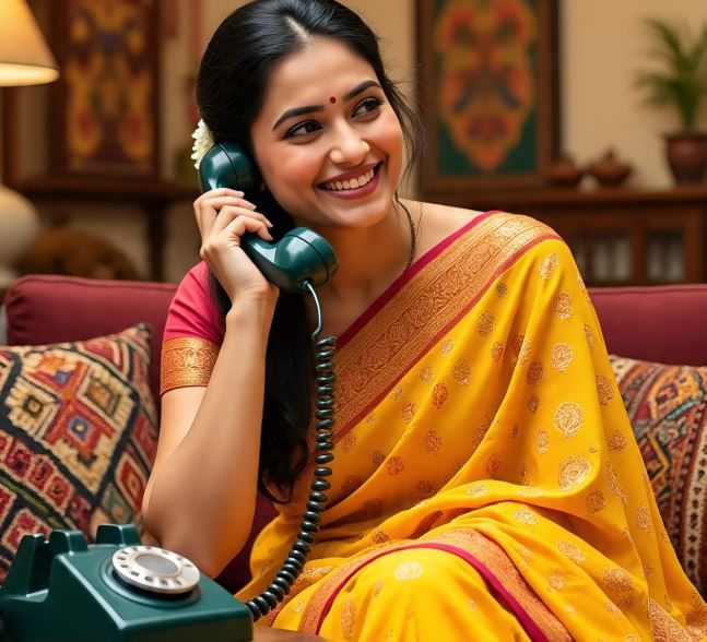  आज हा दिवस 180 पेक्षा जास्त देशांमध्ये साजरा केला जातो. दुसरीकडे टेलिफोनची निर्मितीक रणाऱ्या अलेक्झांडर ग्रॅहन यांनी टेलिफोनवरून पहिला कॉल आपली प्रेमिका मार्गारेट हॅलो हिला केला होता.फोन करून त्यांनी सर्वात अगोदर हॅलो हा शब्द उच्चारला होता, असे म्हटले जाते. (सांकेतिक फोटो, फोटो सौजन्य- मेटा एआय)