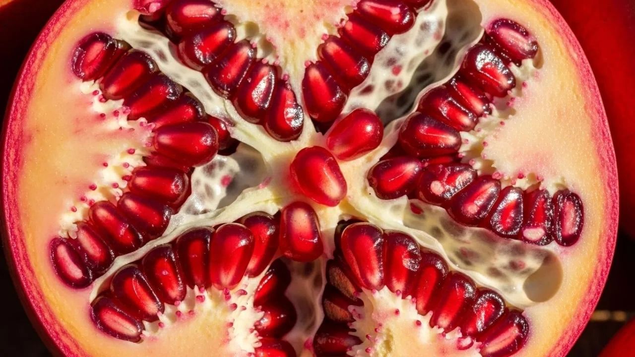 डाळिंब हे नुकसान टाळून सुरकुत्या आणि बारीक रेषा नियंत्रित करण्यास मदत करते. डाळिंबामध्ये व्हिटॅमिन सी देखील भरपूर प्रमाणात असते. व्हिटॅमिन सी कोलेजनचे उत्पादन वाढविण्यास मदत करते, जे त्वचेची लवचिकता सुधारण्यासाठी आवश्यक आहे.