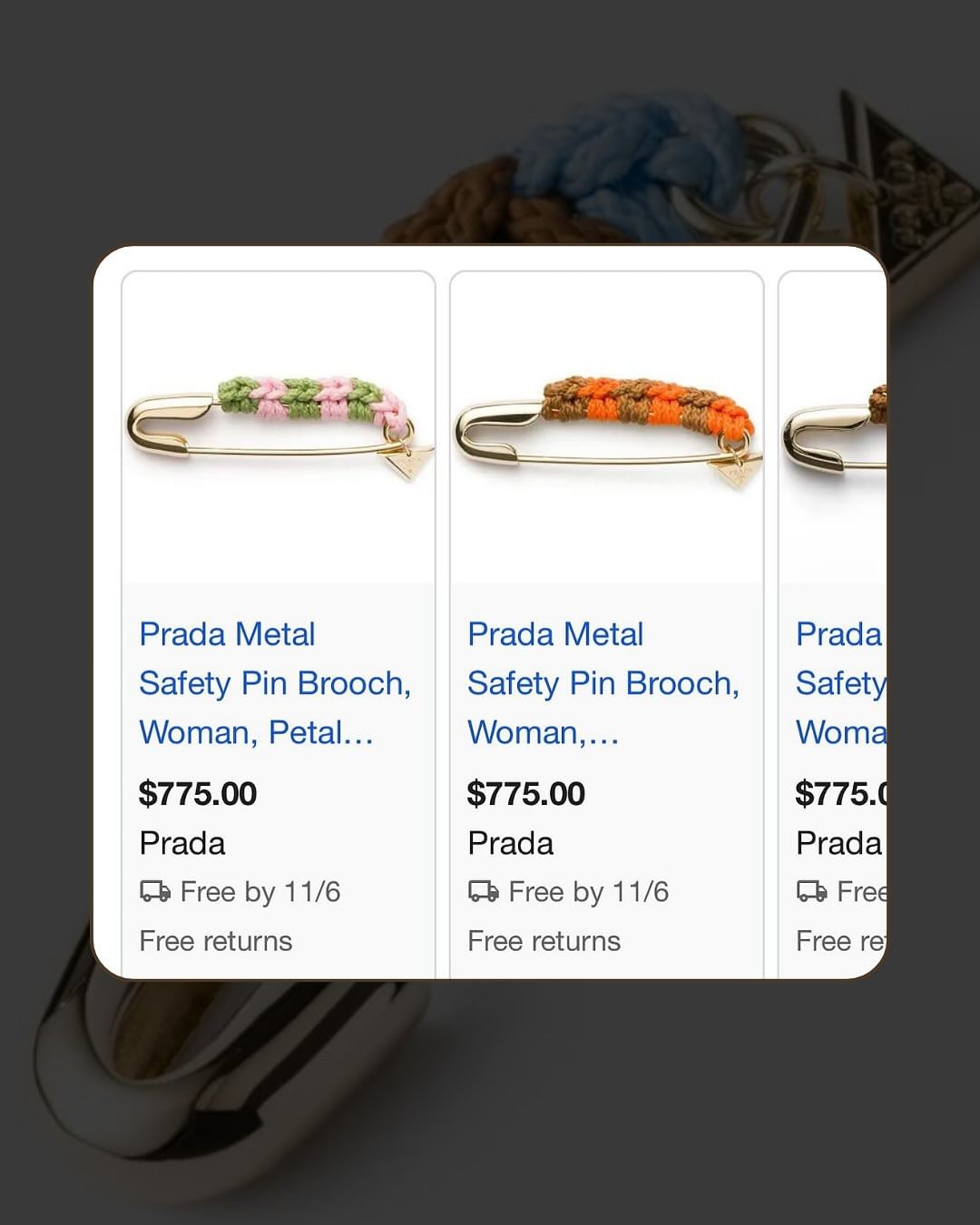 फॅशनच्या दुनियेत बुद्धी चालत नाही, फक्त ब्रँडचा टॅग चालतो हे इटलीतील सुपर-लक्झरी ब्रँड प्राडाने (Prada) पुन्हा एकदा सिद्ध केले आहे. कोणत्याही सामान्य दुकानात १० रुपयांना डझनभर मिळणारी सेफ्टी पिन या ब्रँडने तब्बल ६९ हजार रुपयांना लाँच केली आहे.