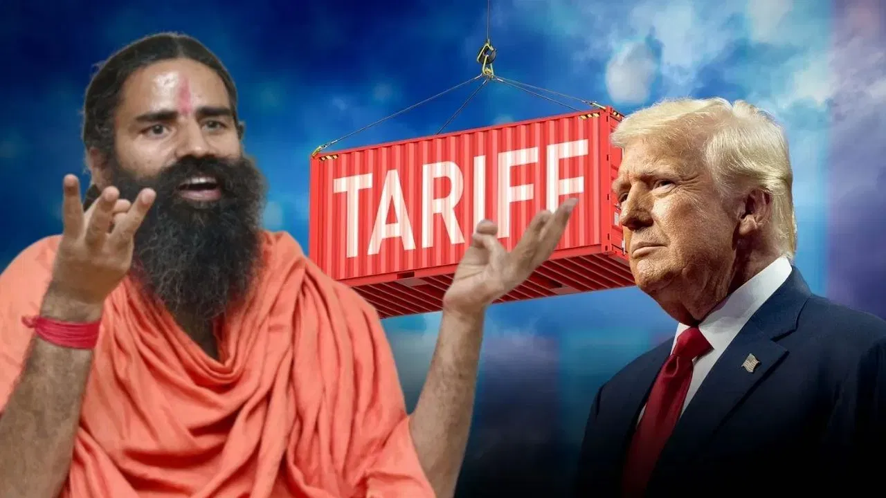 Ramdev Baba: रामदेव बाबा ट्रम्प यांच्यावर भडकले; म्हणाले, 'हा तर थेट दहशतवाद' Ramdev Baba: रामदेव बाबा ट्रम्प यांच्यावर भडकले; म्हणाले, 'हा तर थेट दहशतवाद'