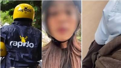 रॅपिडो बाईक टॅक्सी चालकाचे निलाजरे कृत्य, मागे बसलेल्या तरुणीचा असा केला विनयभंग, Video