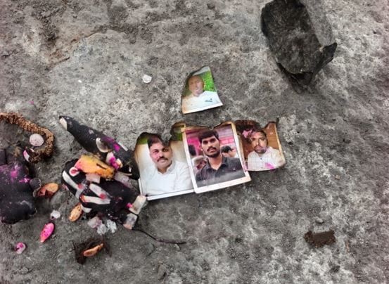 या प्रकाराने वासुंबे गावात आणि तासगाव तालुक्यात  भीतीचे वातावरण निर्माण झाले आहे. या बाबत तासगाव पोलीस अधिक तपास सुरू आहे. अंधश्रद्धेतून हा प्रकार करण्यात आला आहे. लोकांनी घाबरून जाऊ नये, असे पोलिसांनी सांगितले आहे. 