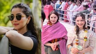 Sara Tendulkar : सारा तेंडुलकर पोहोतली बाबा श्री काशी विश्वनाथ मंदिरात,  सोज्वळ-सुंदर रूप पाहून चाहते घायाळ
