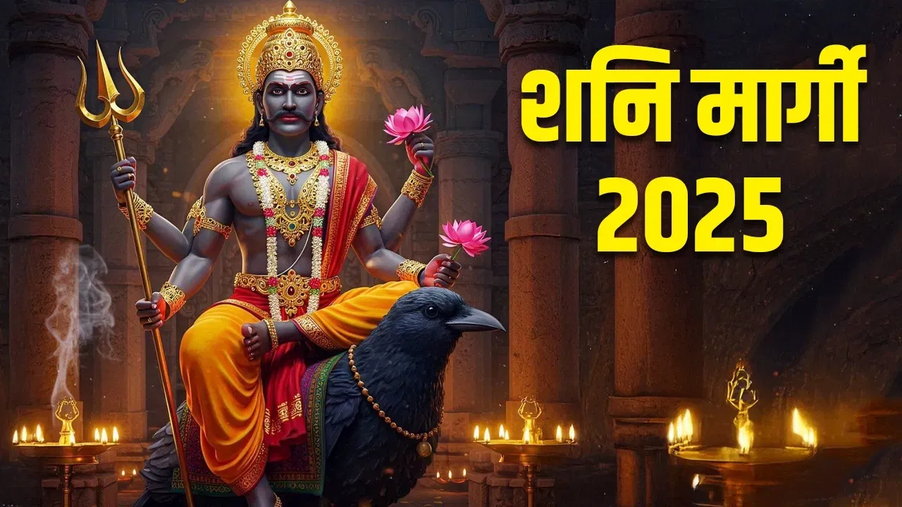 शुक्रवार 28 नोव्हेंबर 2025 रोजी कर्मफलदाता शनिदेव वक्री चालीतून मार्गी झाले आहेत. द्रिक पंचांगानुसार ही खगोलीय घटना सकाळी 9:20 वाजता पूर्ण झाली. ते 138 दिवस वक्री होते, 13 जुलै 2025 पासून उलट्या चालीत होते. शनिदेव आपल्या स्वतःच्या मकर राशीतच वक्री झाले होते आणि तिथेच मार्गीही झाले आहेत. शनीच्या चालीतील हा बदल केवळ खगोलीय घटना नाही तर त्याला ज्योतिषीय महत्त्व खूप आहे. शनीच्या सरळ चालीचा परिणाम सर्व राशींवर होईलच, पण विशेषतः ५ राशींना याचा महाफलदायी लाभ मिळणार आहे. या राशींना यशासोबत मुबलक धनलाभाची अपेक्षा आहे. चला जाणून घेऊया त्या भाग्यशाली राशी कोणत्या?