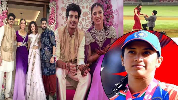 Smriti Mandhana Wedding : ...तोपर्यंत लग्न होणार नाहीच, स्मृती मानधना निर्णयावर ठाम, लग्नासाठी ऑल सेट पण असं झालं काय? Smriti Mandhana Wedding : ...तोपर्यंत लग्न होणार नाहीच, स्मृती मानधना निर्णयावर ठाम, लग्नासाठी ऑल सेट पण असं झालं काय?