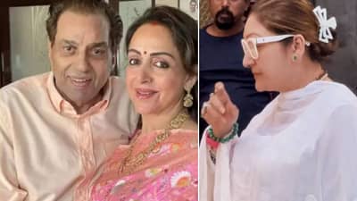 Dharmendra : धर्मेंद्र यांच्या प्रार्थना सभेत काय काय घडलं? गोविंदाच्या बायकोने सगळंच सांगितलं… सुनीता म्हणाली, हेमा मालिनी…