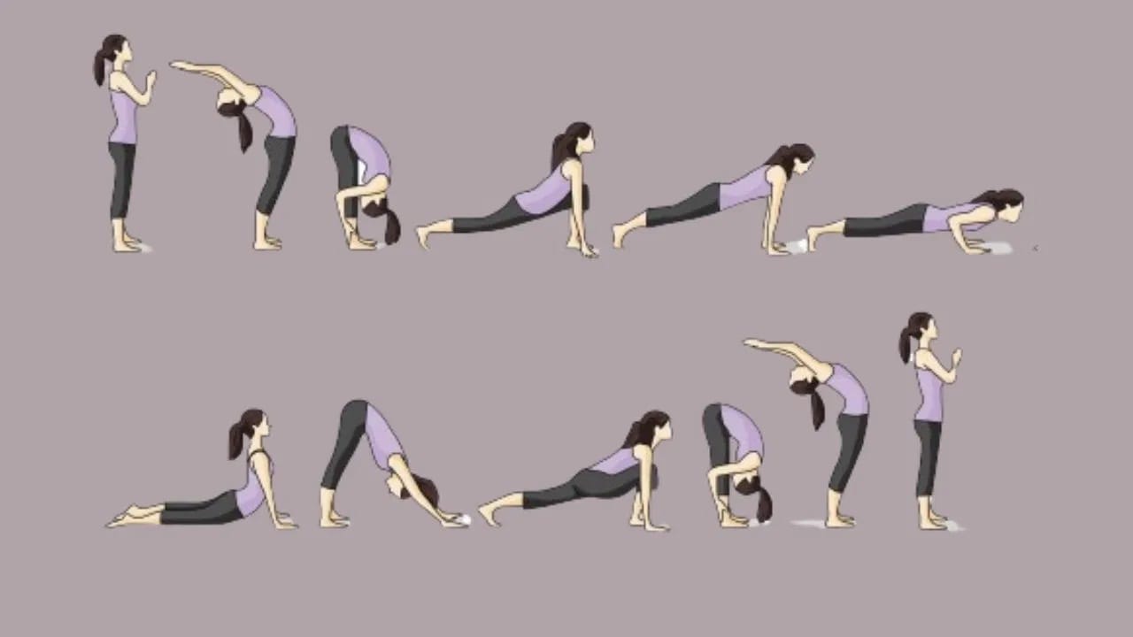 सूर्यनमस्कार करण्याच्या स्टेप्स कोणत्या? लगेच जाणून घ्या