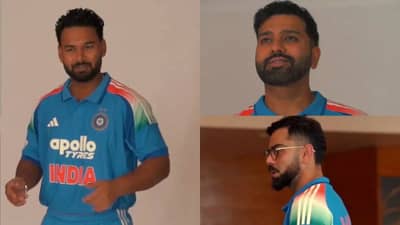 IND vs SA : विराट, रोहित सगळे हसत होते, ऋषभ पंत मात्र... टीम इंडियाचं फोटोशूट पाहिलं का ?