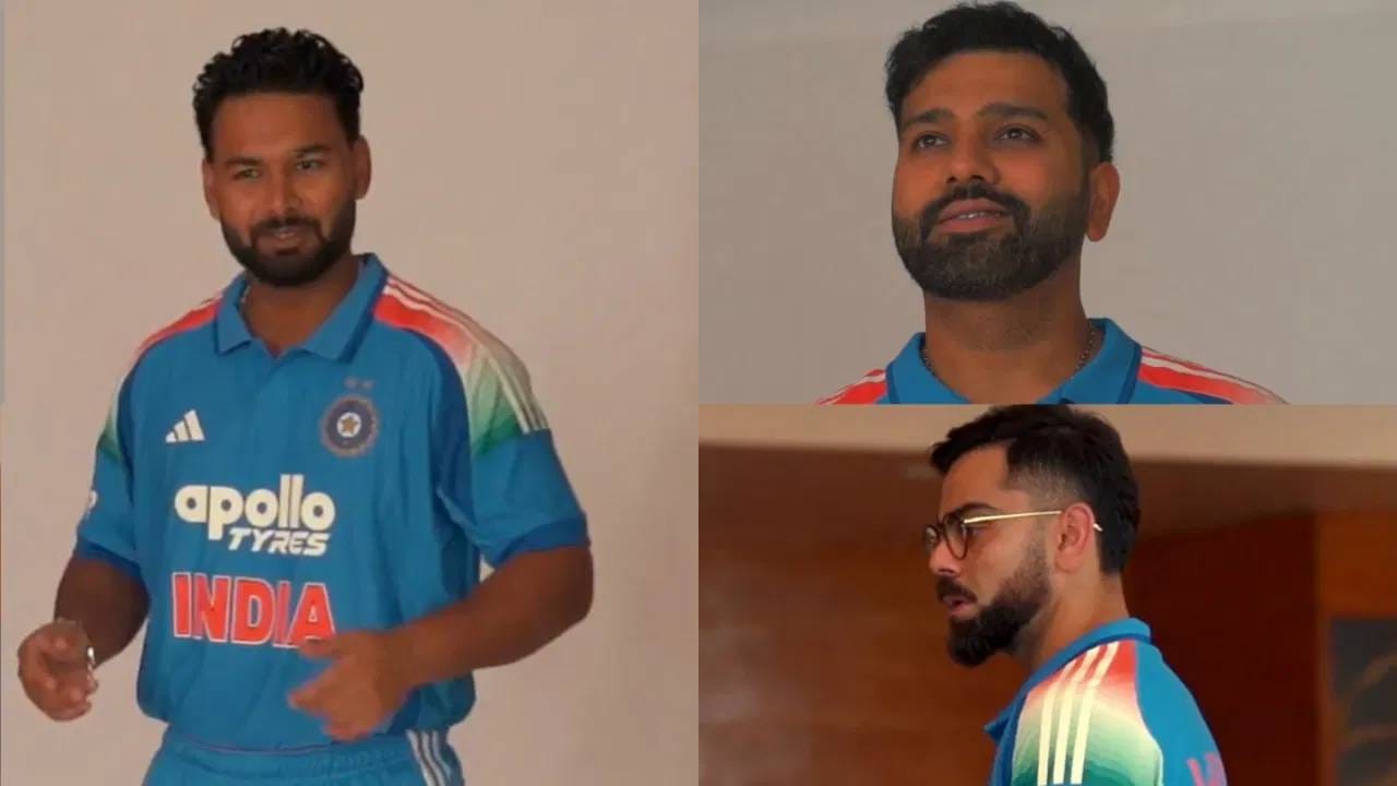 IND vs SA : विराट, रोहित सगळे हसत होते, ऋषभ पंत मात्र... टीम इंडियाचं फोटोशूट पाहिलं का ?