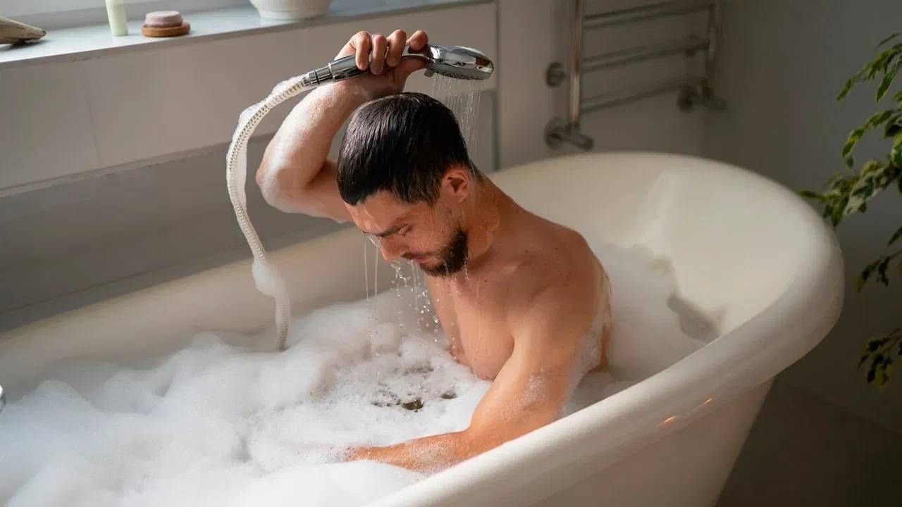 हिवाळ्यात थंड पाण्याने अंघोळ करणे शक्य नसेल तर अशावेळी आपण किमान कोमट पाण्याने अंघोळ करावी. कारण अति गरम पाणी त्वचेसाठी हानिकारक आहे. 