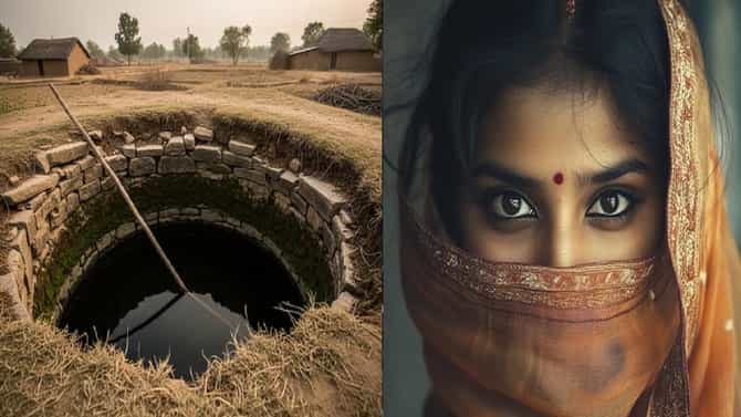 ती घामाघूम होऊन पळत होती... मागोमाग नवरा येत होता... नंतर जे घडलं त्याने गाव पाहतच राहिलं; Viral Video मध्ये काय दिसलं?
