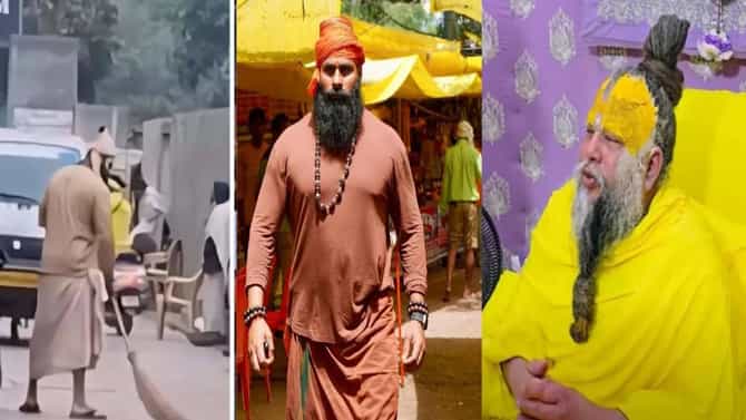 ग्लॅमरचे जग सोडून ‘तो’ मारतोय झाडू, प्रेमानंद महाराजांच्या आश्रमातील तो तरूण कोण ?