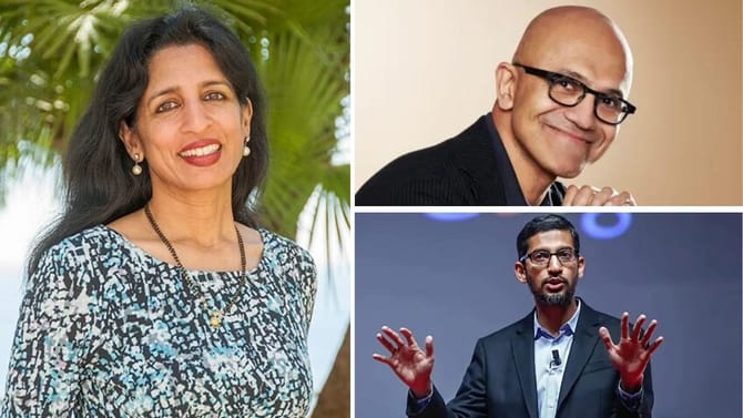 सुंदर पिचाई यांच्यापेक्षा पाचपट श्रीमंत आहे ही भारतीय महिला उद्योजक