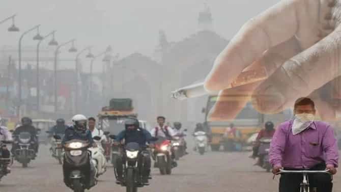 दिल्लीच्या हवेत श्वास घेणे म्हणजे रोज इतक्या सिगारेट्स ओढणे, मुंबईची काय स्थिती ?
