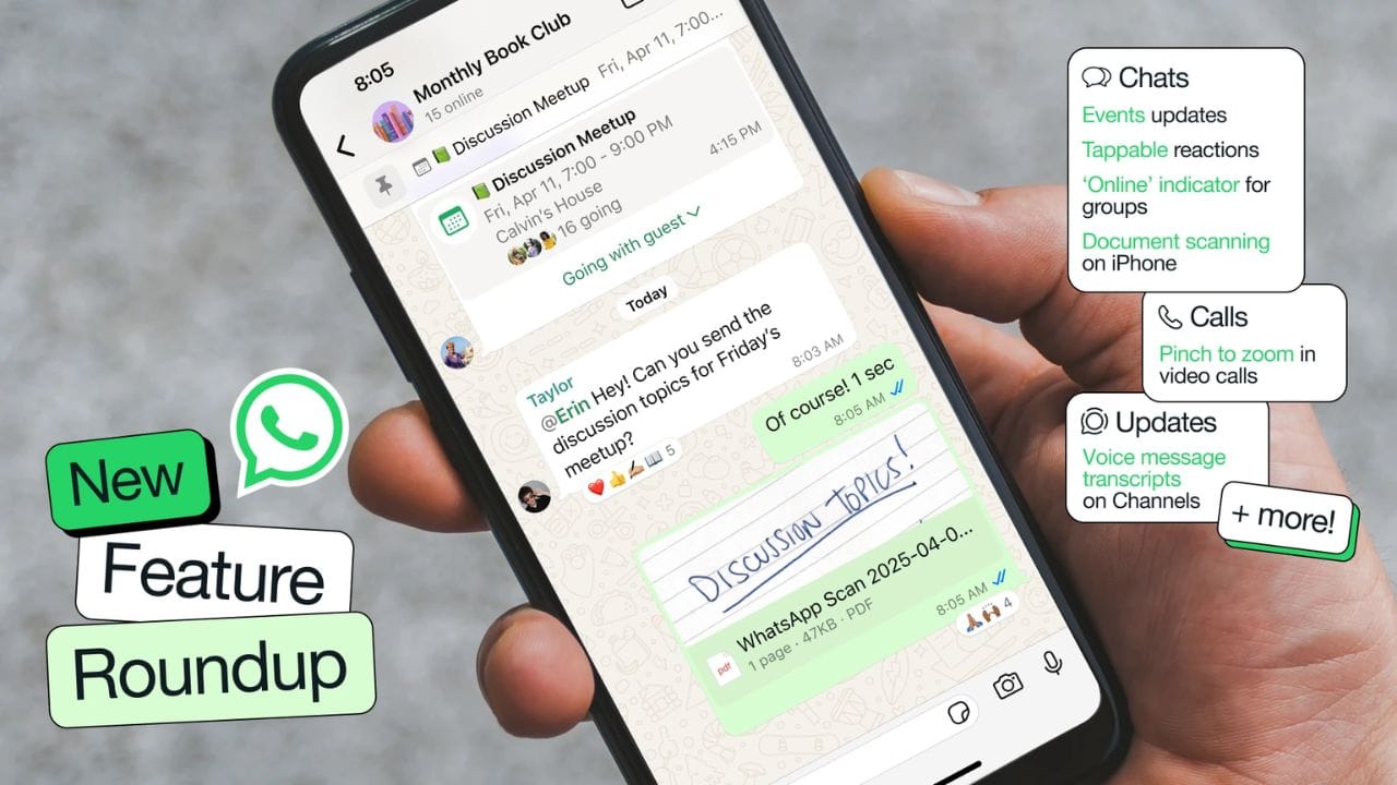 WhatsApp मध्ये भन्नाट फिचर्स येणार, चॅटींगचा अनुभव बदलणार, सर्वकाही अधिक स्मार्ट होणार