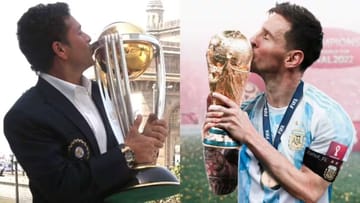 क्रिकेटचा देव सचिन तेंडुलकर याने फुटबॉलचा गॉड लियोनल मेस्सी याला दिले खास गिफ्ट,पाहा कोणते ?