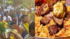 भारताच्या या 8 मंदिरात प्रसाद म्हणून मिळते चक्क चिकन-मटण.