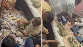 Pune crime : पुण्यात दारुसाठी होती धाड,सापडले घबाड, नोटा मोजताना दमछाक.