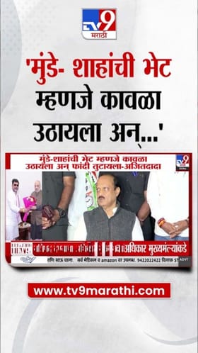 कावळा बसायला अन्...; मुंडे-शाहांच्या भेटीवर अजित पवारांचं मोठं विधान