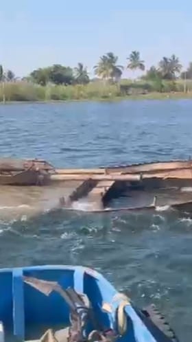 भीमा नदीतील अवैध वाळू उपशावर कारवाई, 7 बोटी पाण्यात बुडवून नष्ट