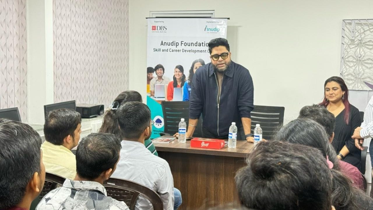 वंचित तरुणांना सक्षम करण्यासाठी ऐरोली येथे अनुदीप फाउंडेशन आणि डीबीएस बँक इंडियाद्वारे डीपटेक प्रशिक्षण केंद्राचे उद्घाटन वंचित तरुणांना सक्षम करण्यासाठी ऐरोली येथे अनुदीप फाउंडेशन आणि डीबीएस बँक इंडियाद्वारे डीपटेक प्रशिक्षण केंद्राचे उद्घाटन