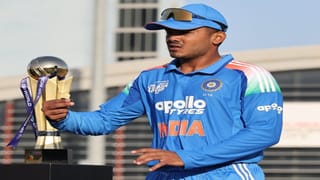 U19 IND vs PAK Final : टीम इंडियाने टॉस जिंकला, पाकिस्तान विरुद्ध फिल्डिंगचा निर्णय, प्लेइंग ईलेव्हमध्ये कोण?